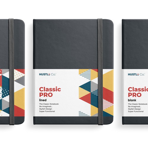Disruptive Notebook Packaging (banderole / sleeve) Wanted for Inspiring Office Product Brand Design by AnnaMartena