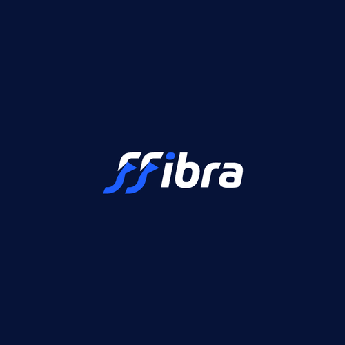 Logo for Fiber Internet Provider Design by IΛMJ
