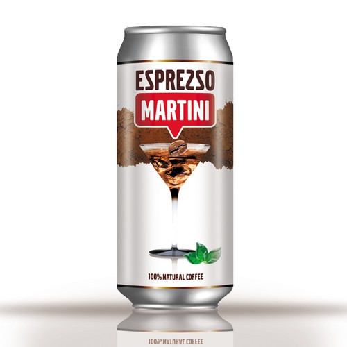 Logo / Product Design for new Espresso Martini beverage Design by Paul Coman