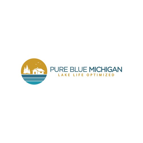 Pure Blue Michigan Design by craggs
