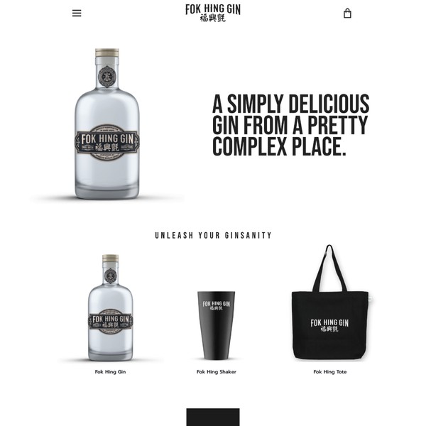 Design by rmtx.dev titled "Fok Hing Gin"