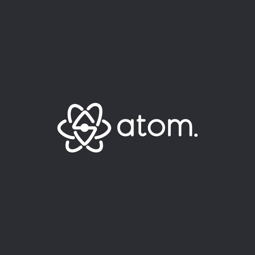 Create Atom Symbol In Shape of Letter "S" Design von Design.artz Studio