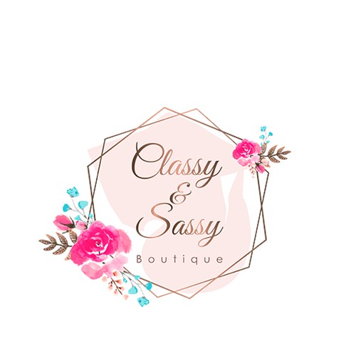 Classy sassy boutique Logo design contest 99designs