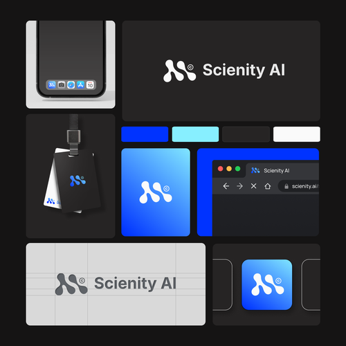 Logo design for the trading AI "Scienity AI" - Modern, clear design for a professional business Design by HIVE Std