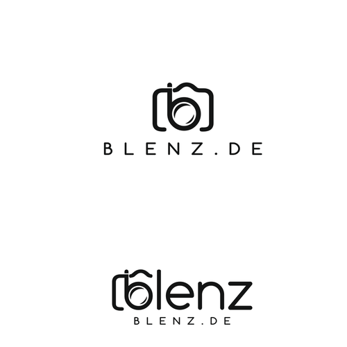 photography logo blenz.de Design by cv design