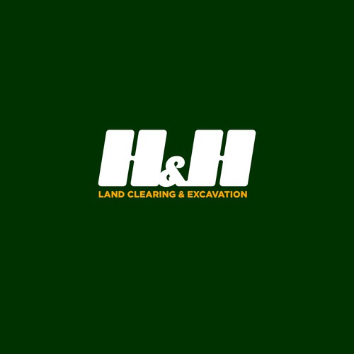 LOGO AND LETTER HEAD FOR H&H LAND CLEARING AND EXEXCAVATION Réalisé par arkitx