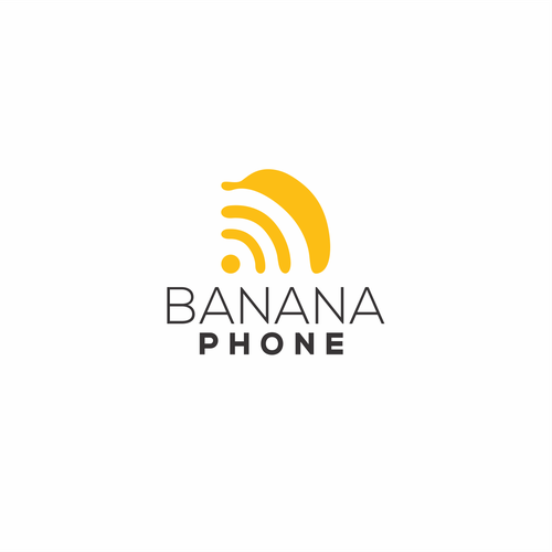 Banana phone - a phone with appeal! | Logo design contest