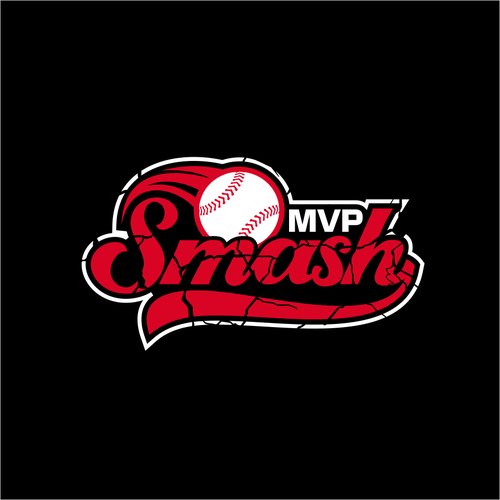 MVP Smash Softball Design by Veronica Barnard