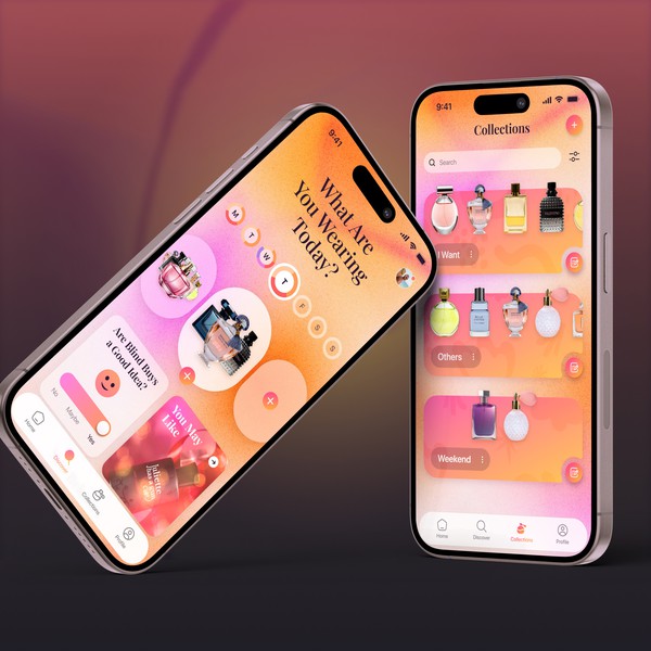 Design a Fragrance IOS App