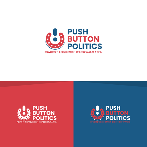 Push Button Politics Logo Design Design by StudioJack