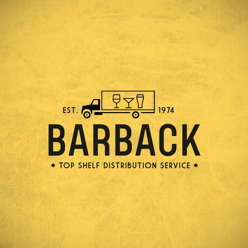 Logo refresh for an alcohol delivery service Design by Mariella83