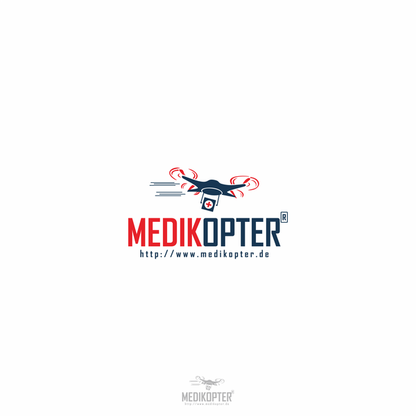 Design by T E T I titled "bold logo for drone company"