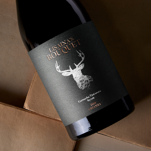 Design by VladanP. titled "Wine Label Design Entry"