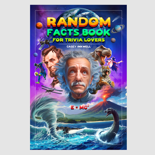 Designs | Random Facts Book for Trivia Lovers | Book cover contest