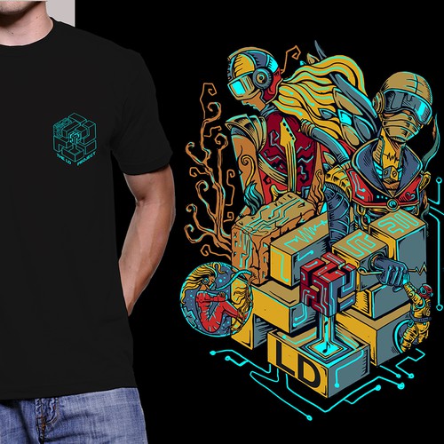 "House of LD • 26/27 Official T-Shirt Design" winning Brochure
