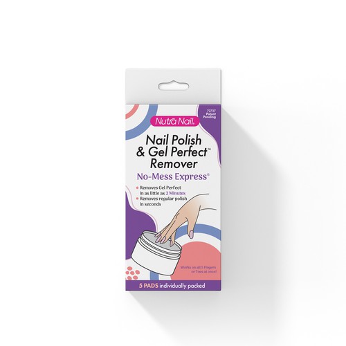 Nutra Nail Gel Remover Design by laudes