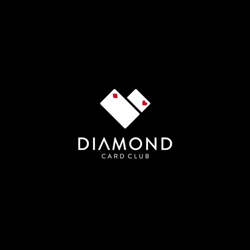 Diamond Card Club logo design Diseño de KLBRS