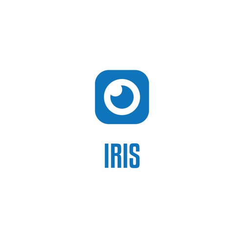 Logo for Iris, the decentralized alternative to social media giants Design by olivera1