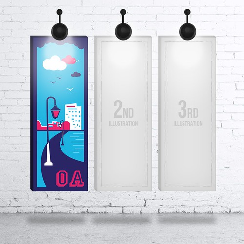 Community Contest: Create a great poster for 99designs' new Oakland office (MULTIPLE WINNERS!) Diseño de georgedesigner