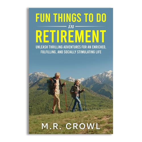 Design an illustration showing fun activities in retirement for retired senior citizens. Design by Unboxing Studio