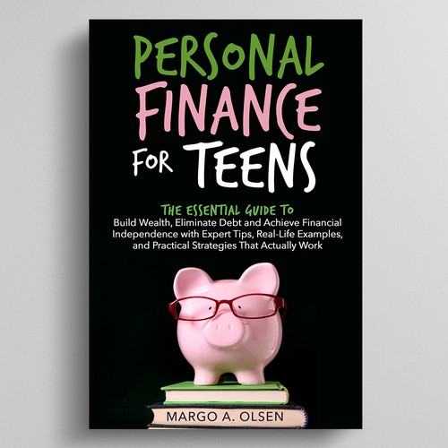 Cover design for a book about personal finance that will appeal to Gen Z Design by Dynaaa