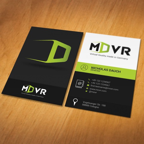 Virtual Reality company wants YOUR incredible Businesscards and