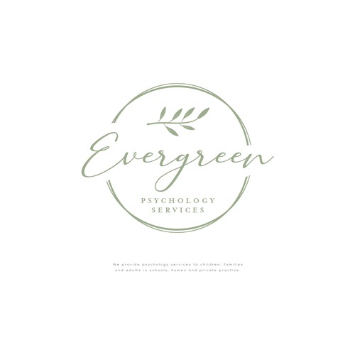 A nature-based logo aesthetic for a boutique psychology practice Design by Griffon
