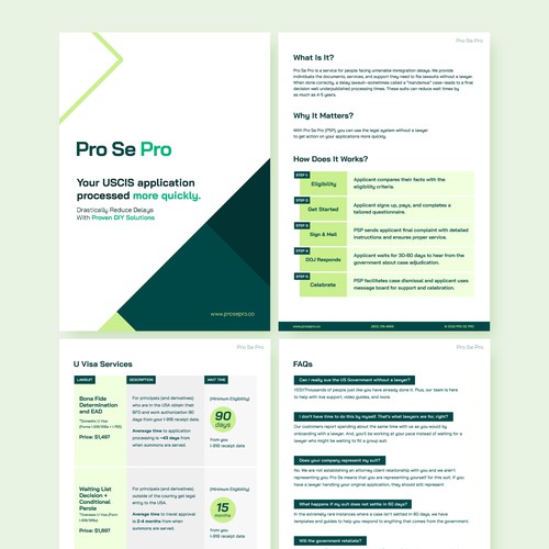 Brochure contest entry by Baron t