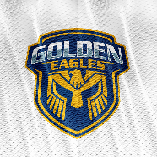 Basketball Team Logo for the 'Golden Eagles' (fast-tracked contest)! Design réalisé par Mouser®