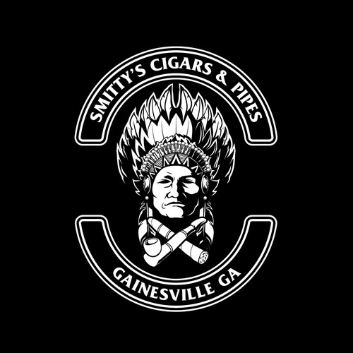 Rebranding for a local cigar lounge for T-Shirts, Coasters & decals Design by infernal kiss