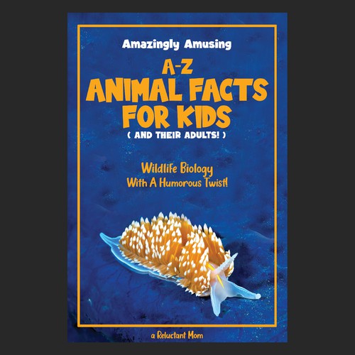 Book Cover for a Wildlife Book of Fun Facts! Design by Pi.