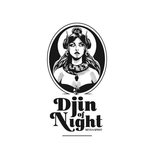 DJIN OF NIGHT (GIN) Design von Trader In Spices