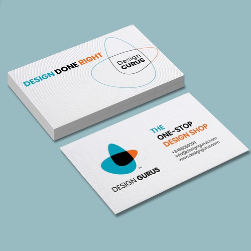 Business Card for DesignGurus.com Design réalisé par fastdesign86