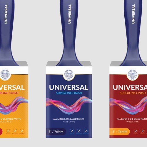 Designs | Professional Paint Brush Packaging | Product packaging contest