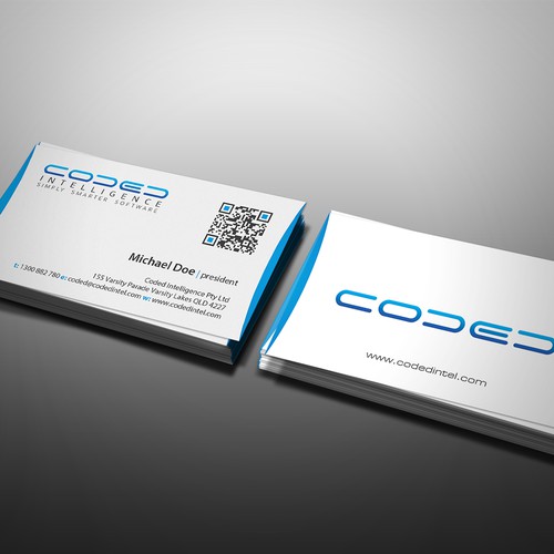 Create the next stationery for Coded Intelligence Diseño de REØdesign
