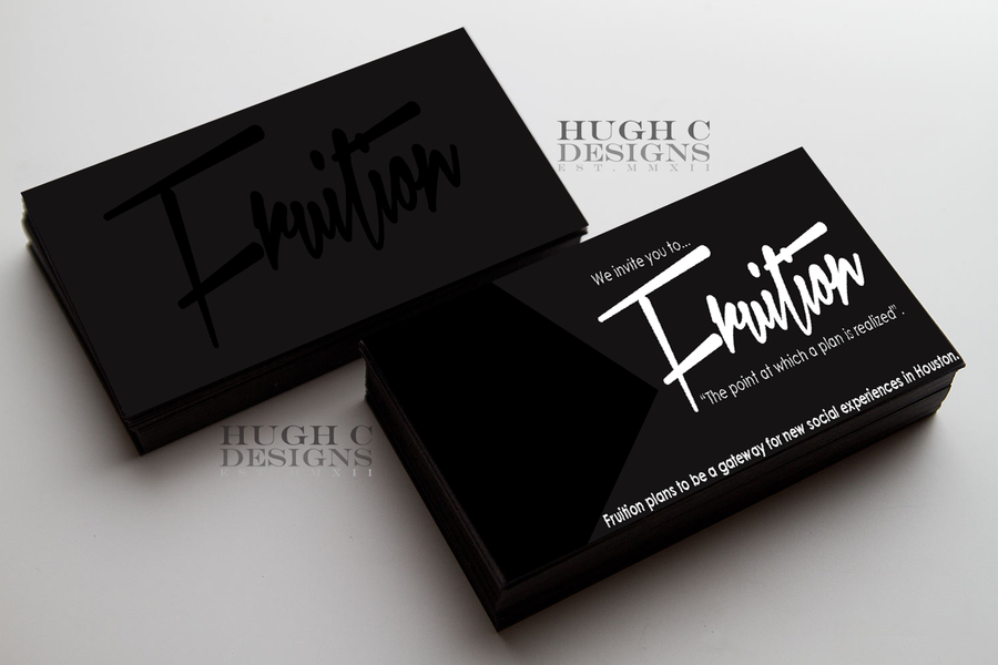 Invitation Business Card For Private Social Club