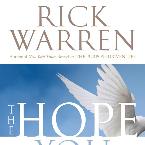 Design Rick Warren's New Book Cover Diseño de CMcKeveny