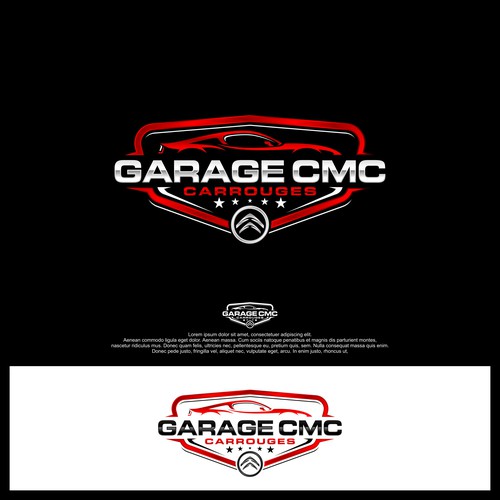 CREATION LOGO POUR GARAGE AUTOMOBILE CITROEN AVEC UN COTE FUN Design by the.yellowmortar