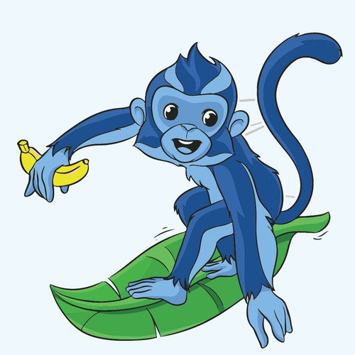 Help Children in Need with The Blue Monkey! Logo Needed! Design by NimbusPixel™