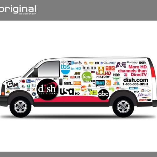 V&S 002 ~ REDESIGN THE DISH NETWORK INSTALLATION FLEET デザイン by tmcd