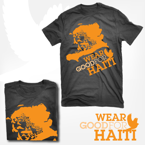 Design di Wear Good for Haiti Tshirt Contest: 4x $300 & Yudu Screenprinter di LoucidCo