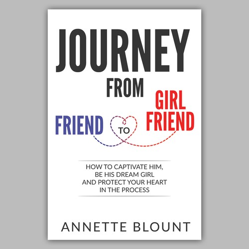 Design a book cover that is fun and playful to help single women experience love beyond friendship Design by Retina99