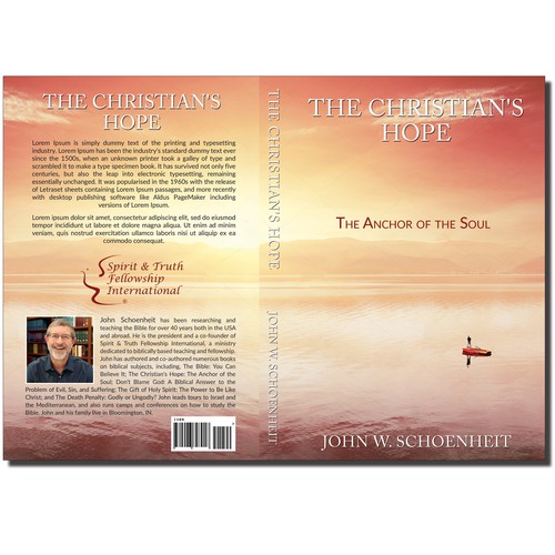 Create a modern Christian Book Cover (and back cover) Book cover contest