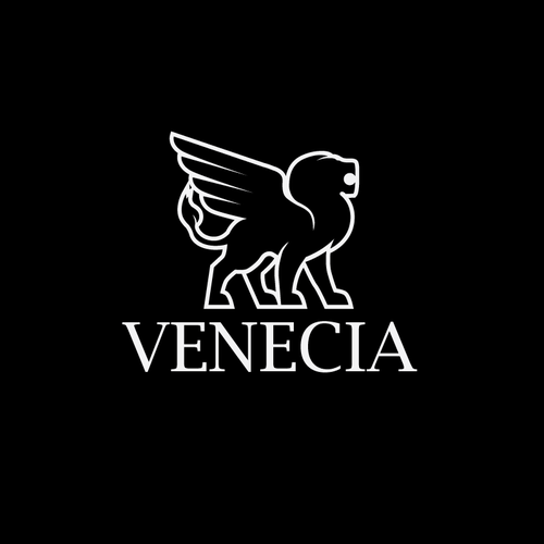 Venice - magnificent lion with wings Design by GRAAFILINE