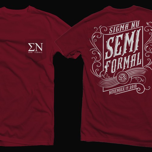 Fraternity Shirt Design Templates