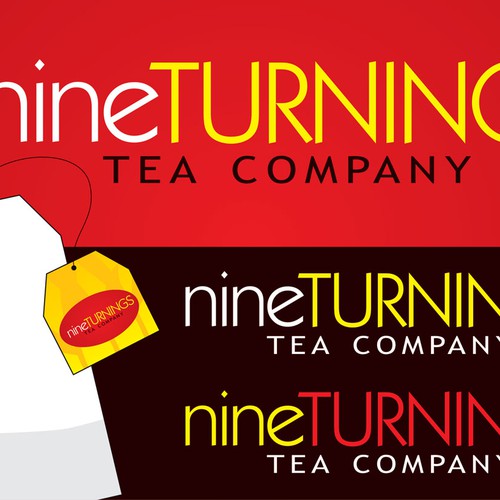 Tea Company logo: The Nine Turnings Tea Company Réalisé par heosemys spinosa