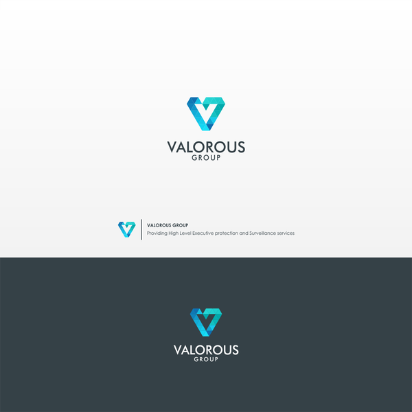Design by .: axloop :. titled "Mature and Luxurious logo concept for VALOROUS GROUP"