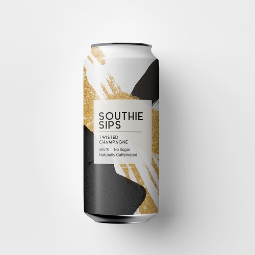 Minimalist beer can design デザイン by aran&xa