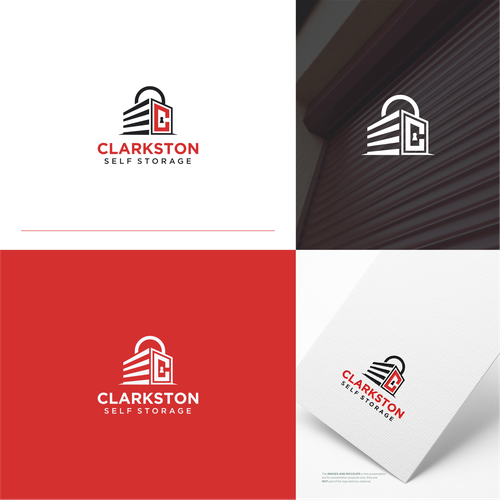 Self Storage Logo | Clarkston Self Storage Design by Sunrise.