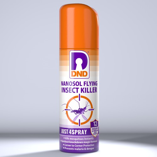 Design Design a standout label for a Super Effective Insect Killer Spray por P.D.S.